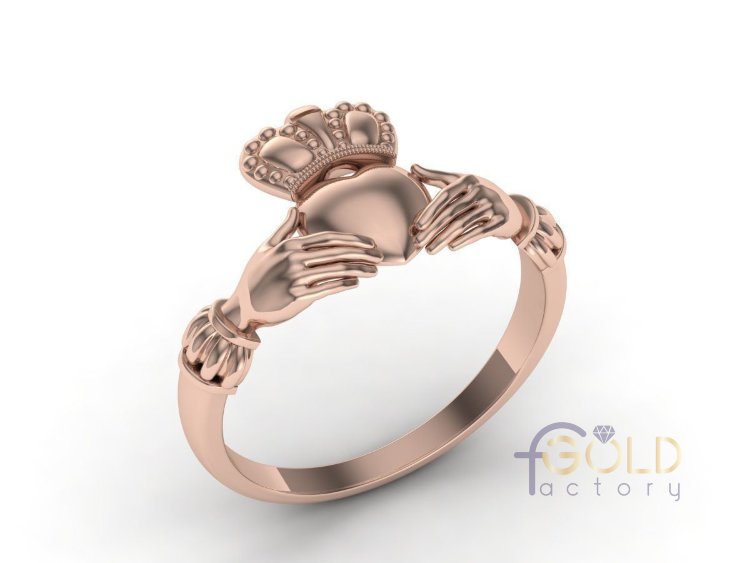Кладдахское кольцо для помолвки